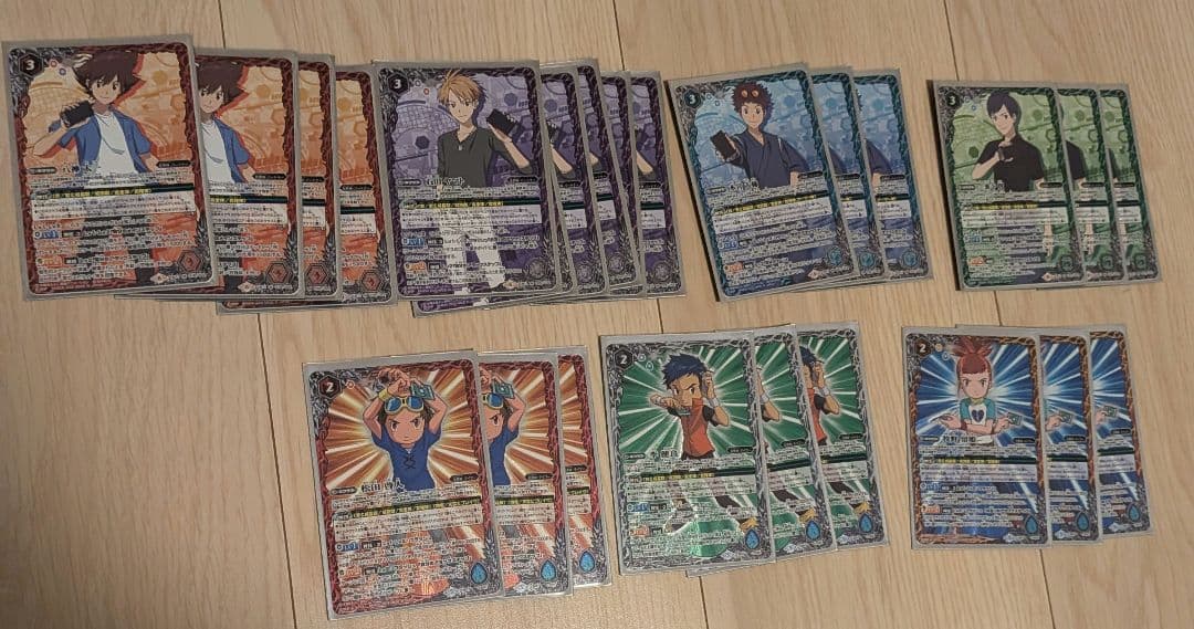 瑠*す様 バトルスピリッツ　バトスピ　デジモン　コラボ　　　セミ3コン　引退品