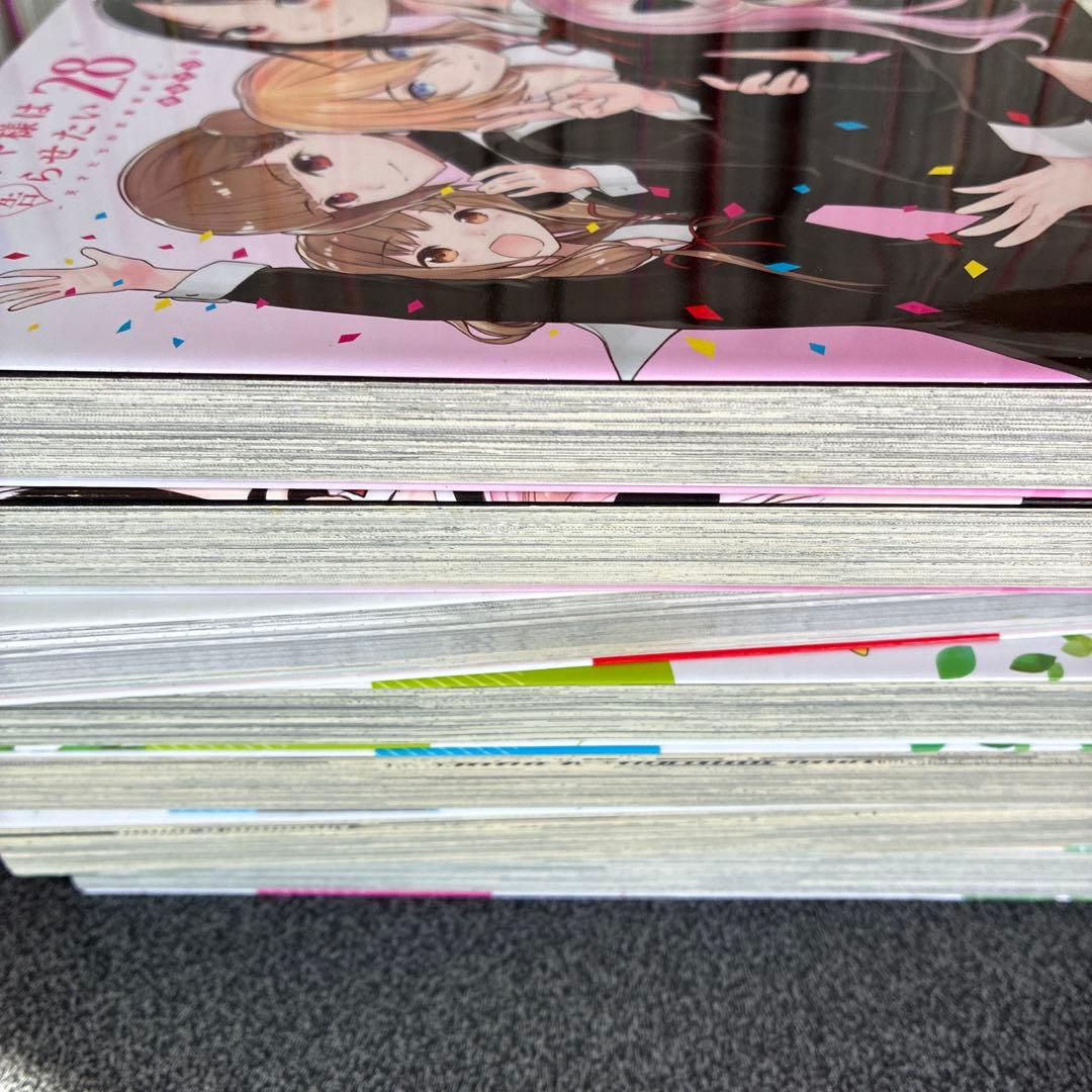 かぐや様は告らせたい全巻セット １巻〜２８巻、恋愛代行１巻〜４巻 公式ファン