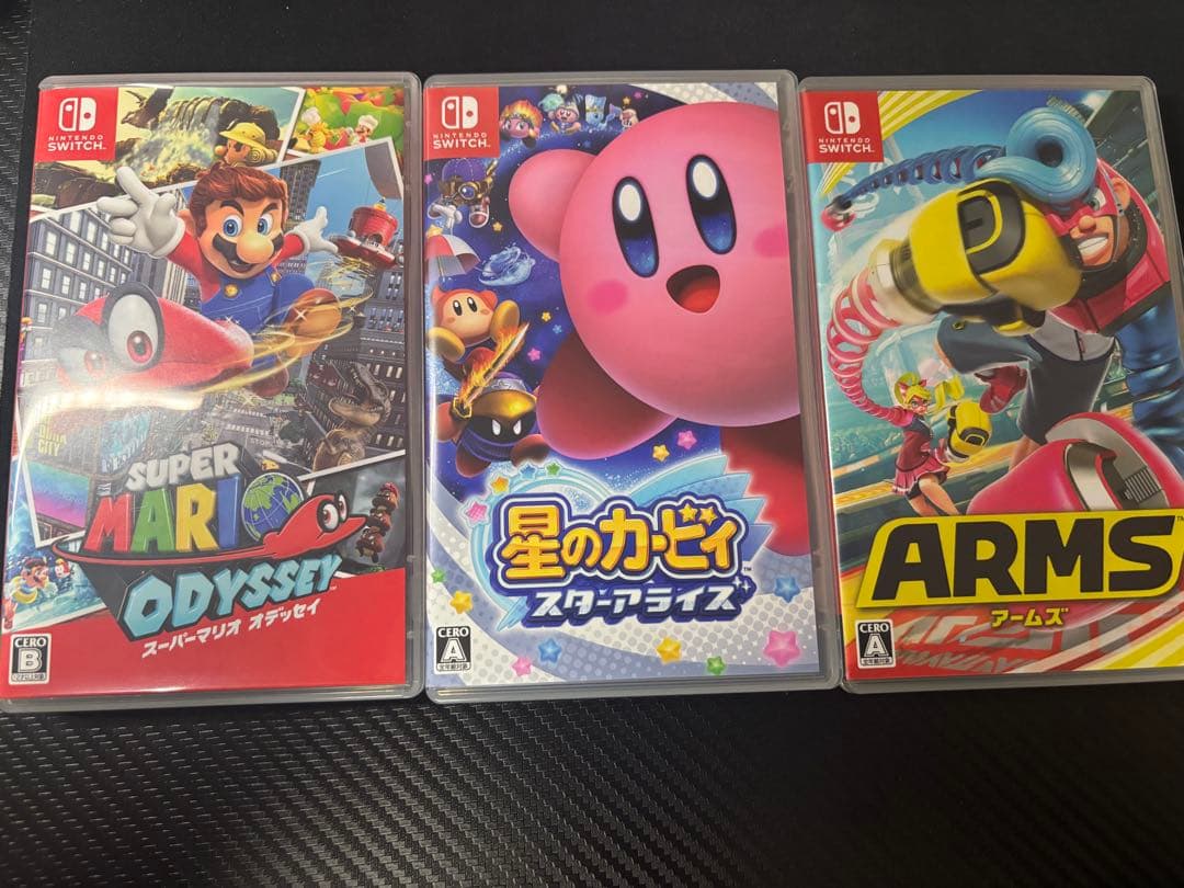 マリオオデッセイ+カービィセット　ohana