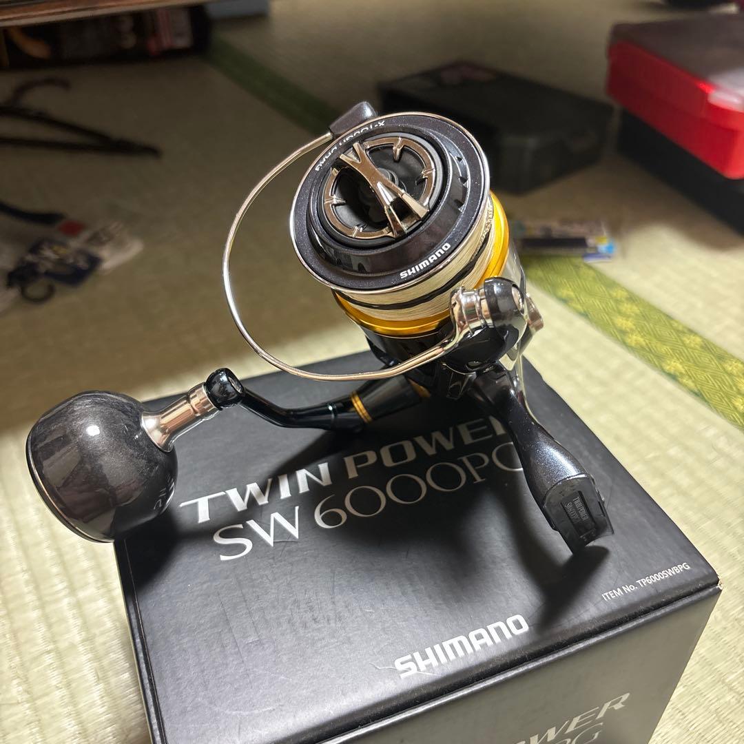 SHIMANO TWIN POWER SW 6000PG スピニングリール