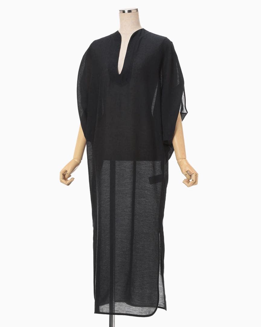 【新品未使用】マメクロゴウチ 25SS ブラックドレス　Size 2