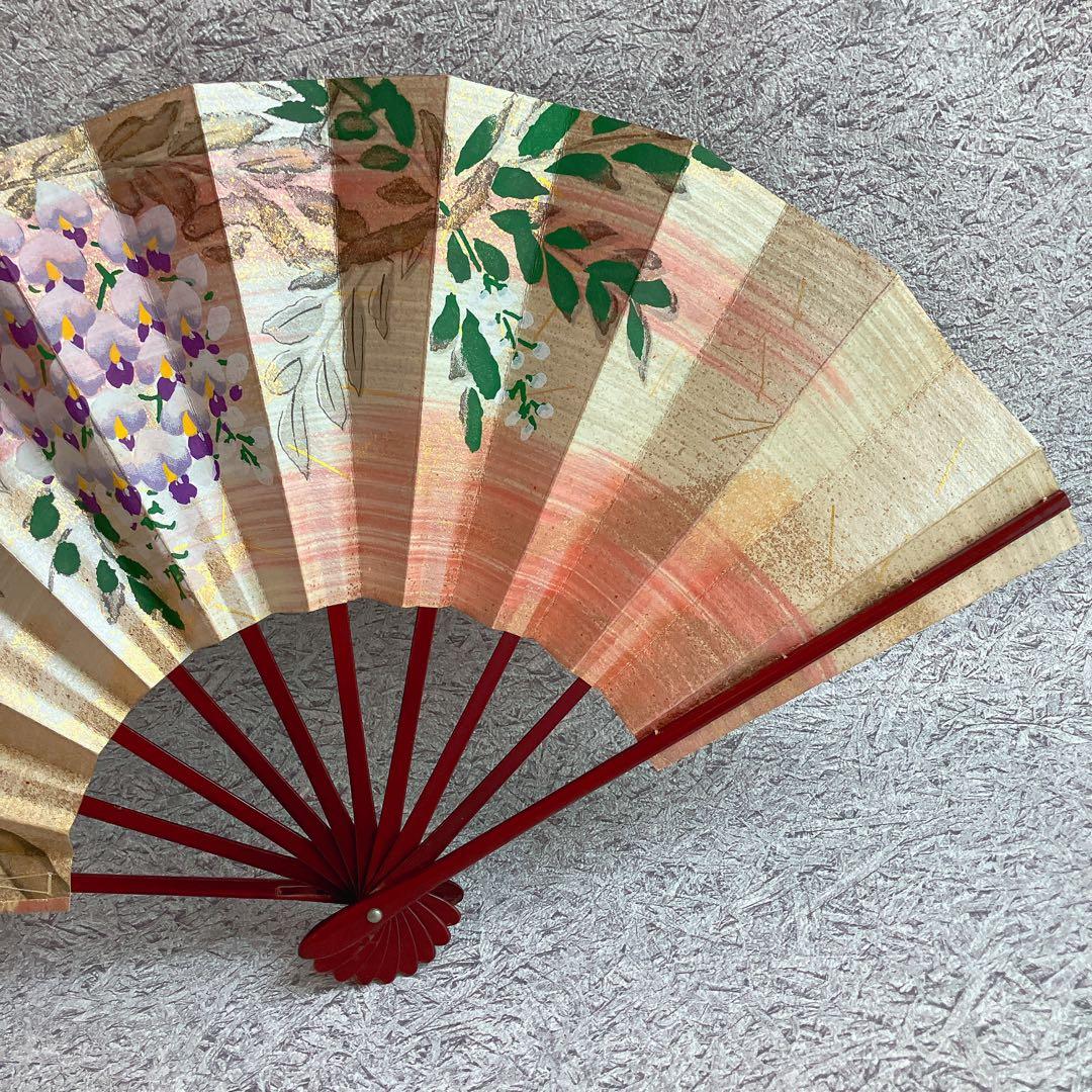 舞扇子2点セット 専用ケース付き 桜 和柄扇子 舞扇