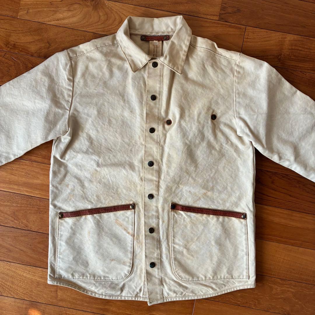 ＯＴＯＧＯＲＯ＊帆布生地ジャケット＊アウター＊ダメージ＊MEN‘S M