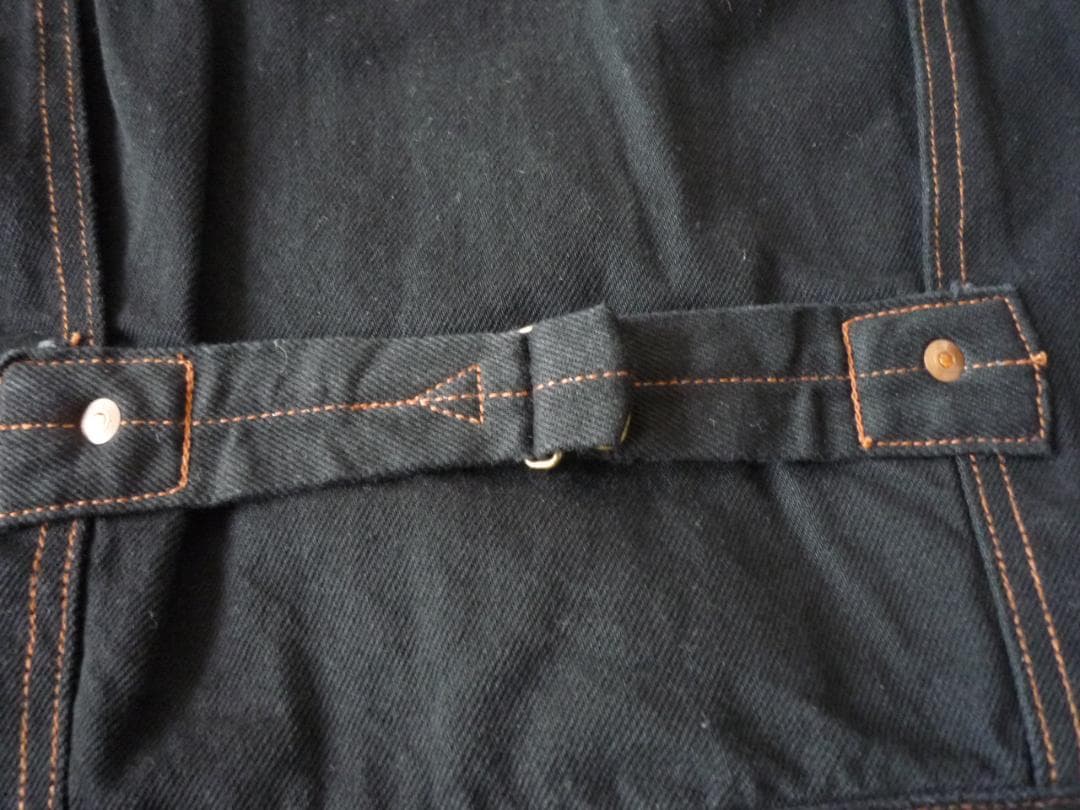 【新品】Lee リー ブラック デニムジャケット Gジャン 1st