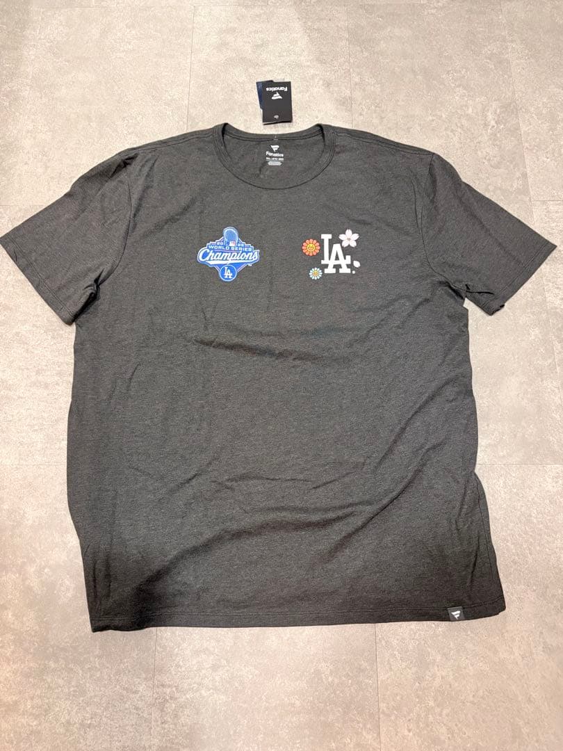 XXL グレー　村上隆　ドジャース　2025 T Dodgers 半袖