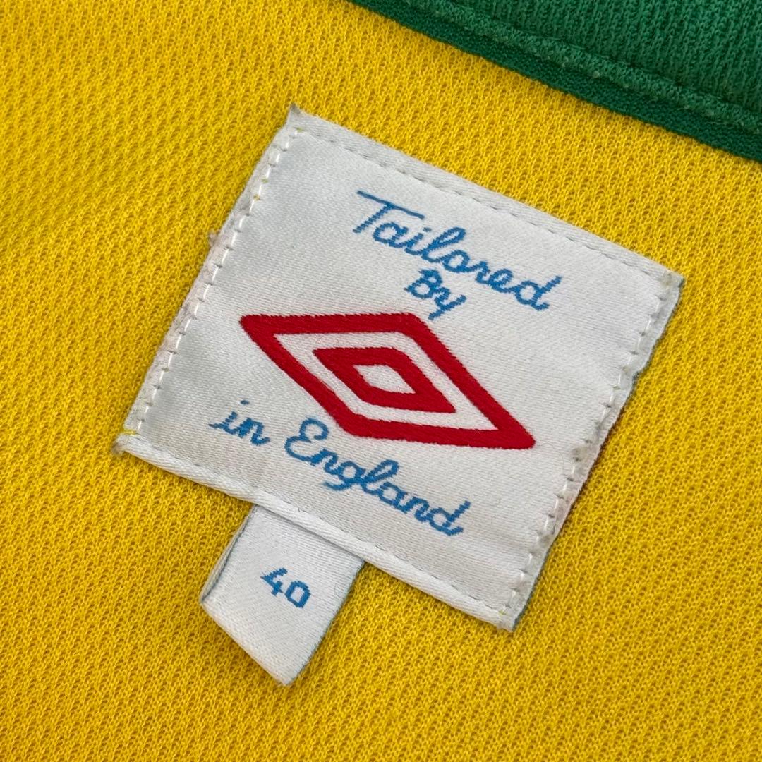 UMBRO アンブロ ブラジル代表ユニフォーム ゲームシャツ イエロー 40 L