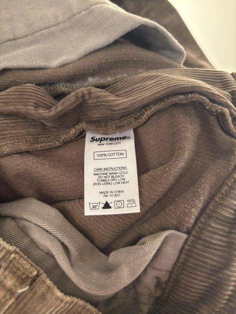 Supreme Double Knee Corduroy Painter 30茶