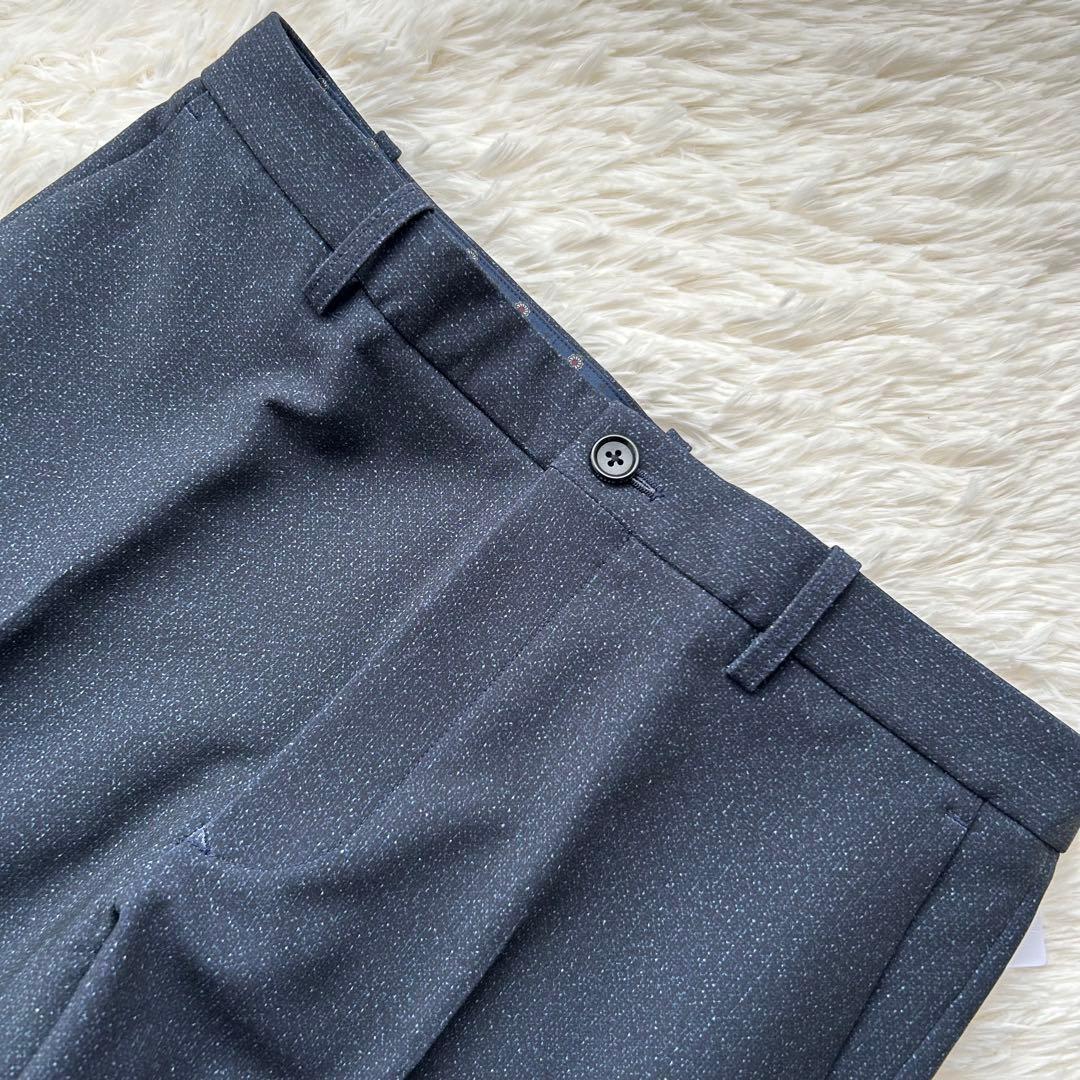 し*ん様 タケオキクチ Down Fabric スラックス パンツ スーツ ネイ