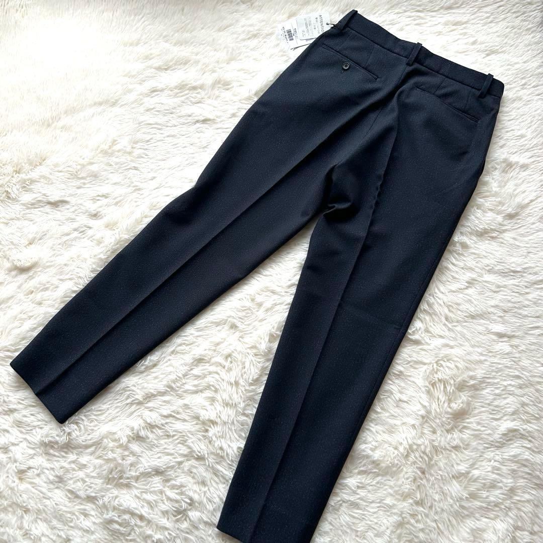 し*ん様 タケオキクチ Down Fabric スラックス パンツ スーツ ネイ