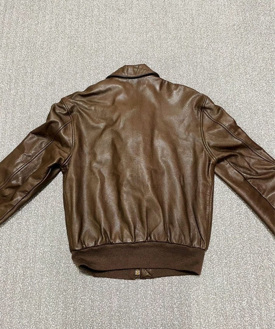 SADDLERY A-2 レザーフライトジャケット 36R ヴィンテージ