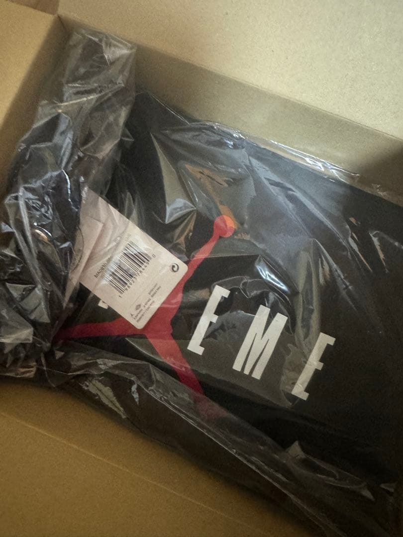 バスケ用バッグ Supreme x Jordan Drawstring Bag \"Black\"