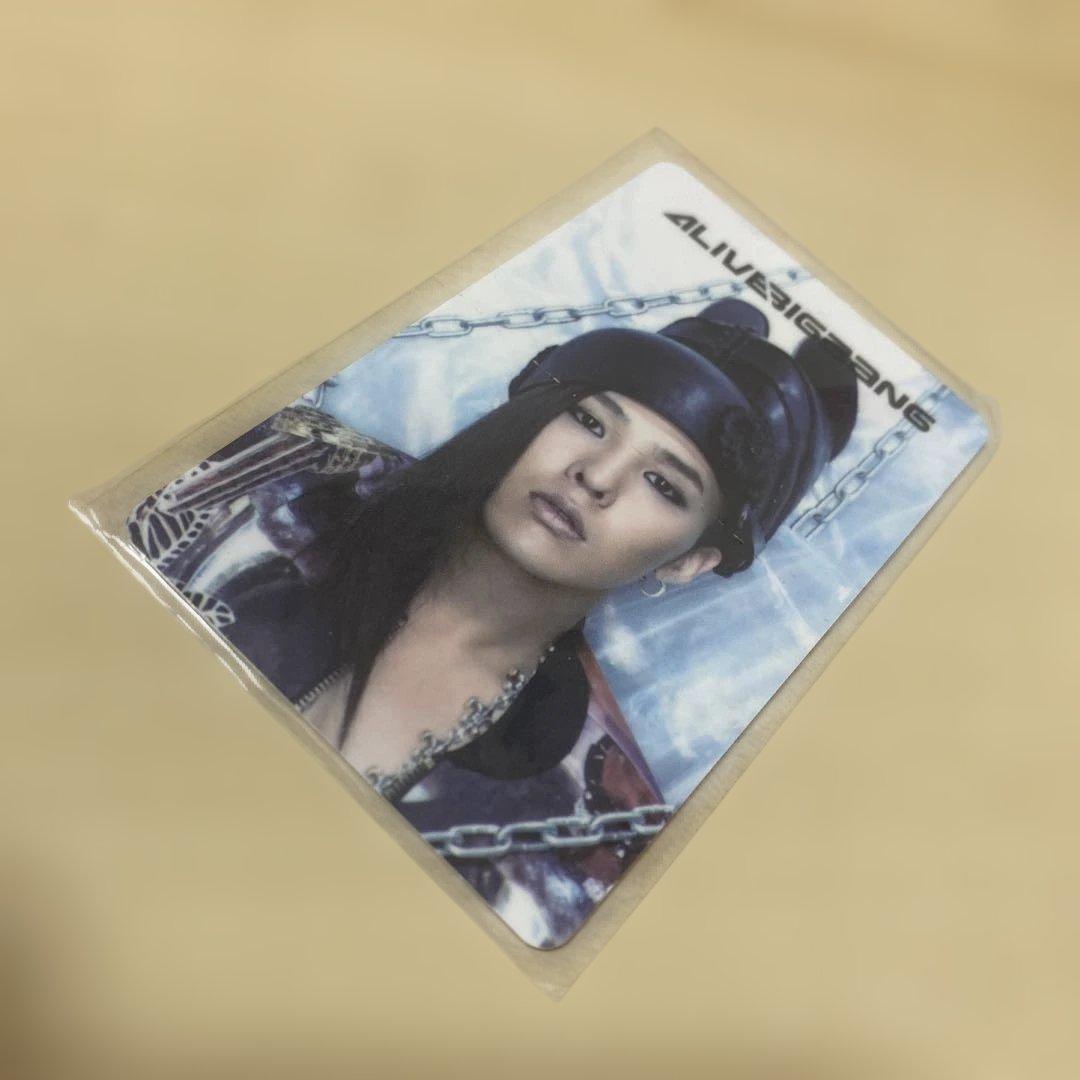 BIGBANG g-dragon ジヨン　トレカ　CD ポスター３枚セット