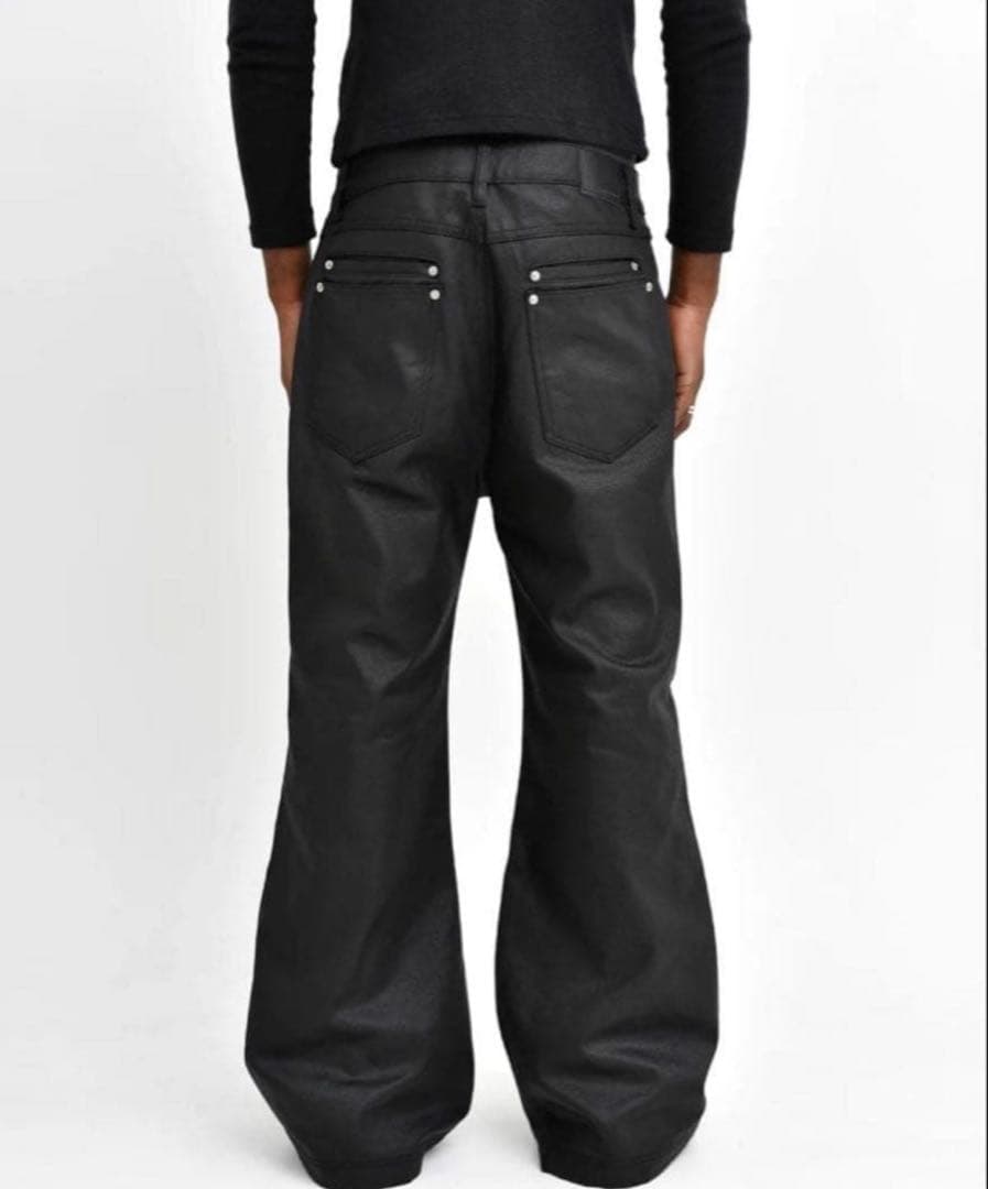 パンツ Asapmode Stacked Oil Coating Pants M