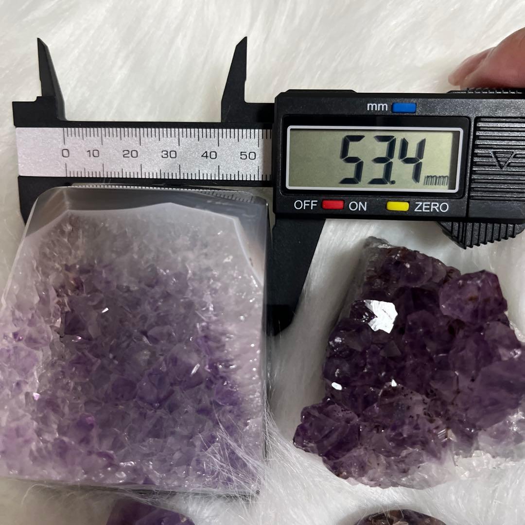 アメジスト 置物セット