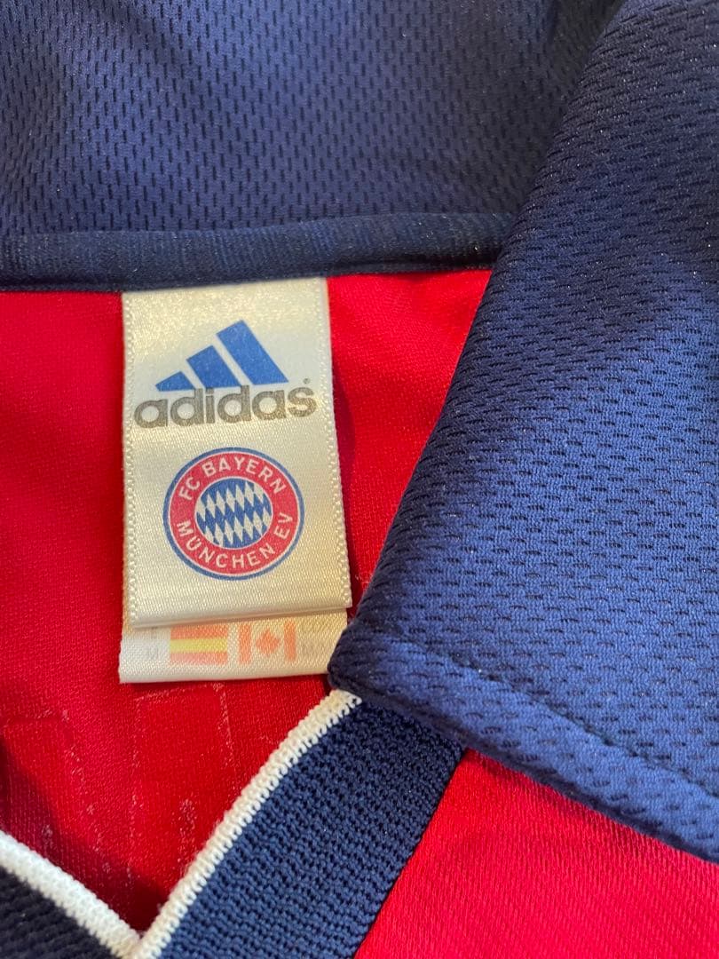 adidas FC Bayern München シャツ レッド/ネイビー