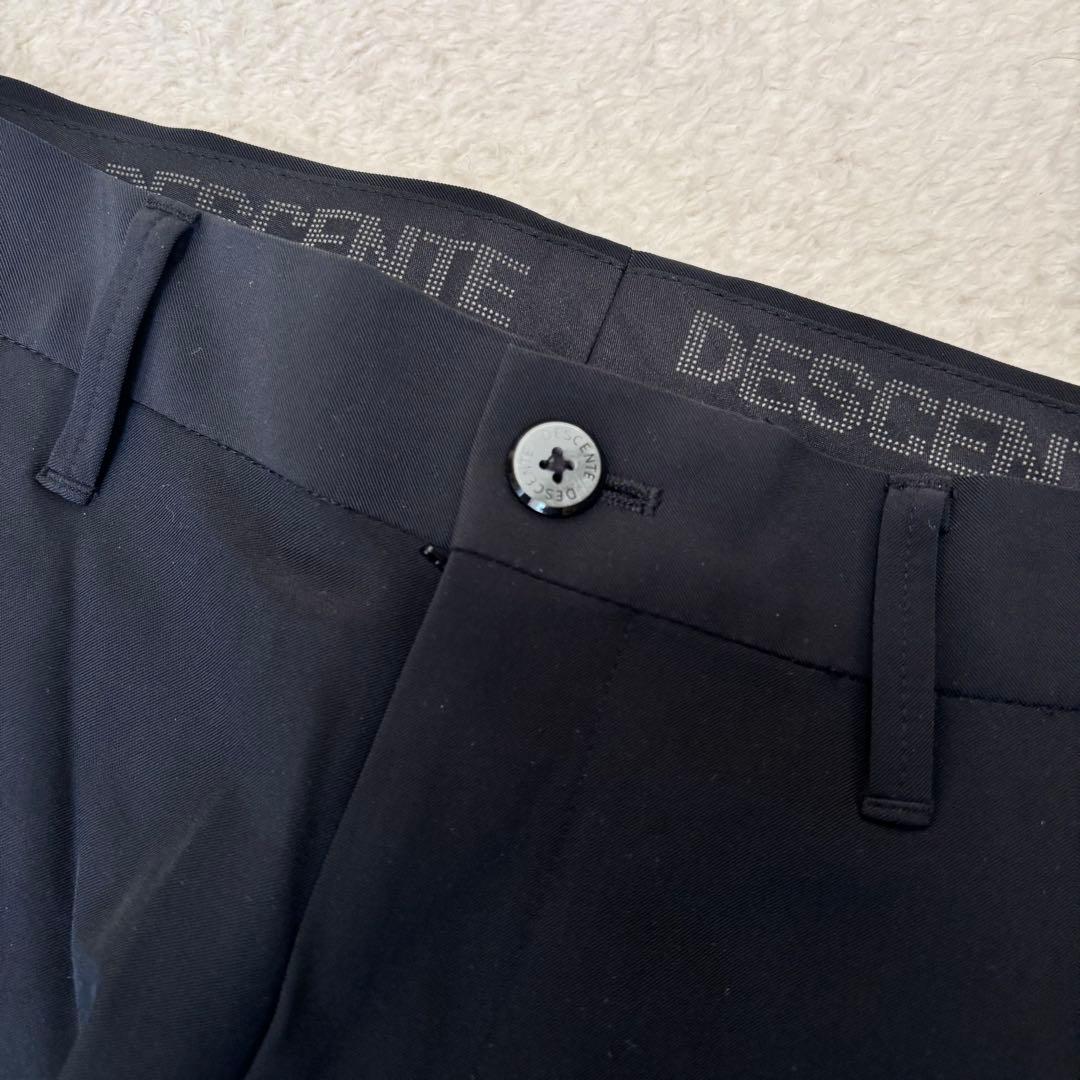 DESCENTE デサント \"シャウフェレ\" 着用モデル ストレッチパンツ 黒L