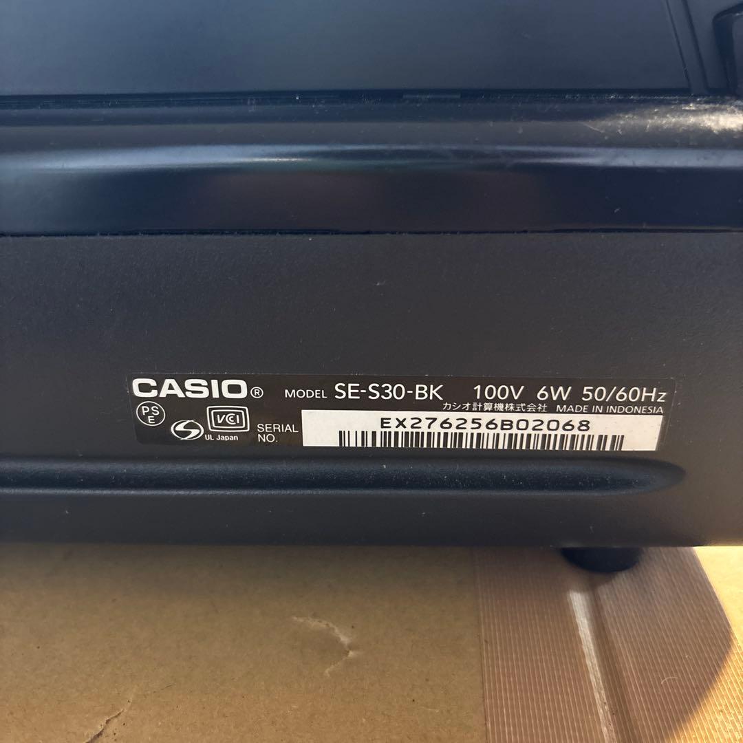 CASIO SE-S30-BK レジスター　16