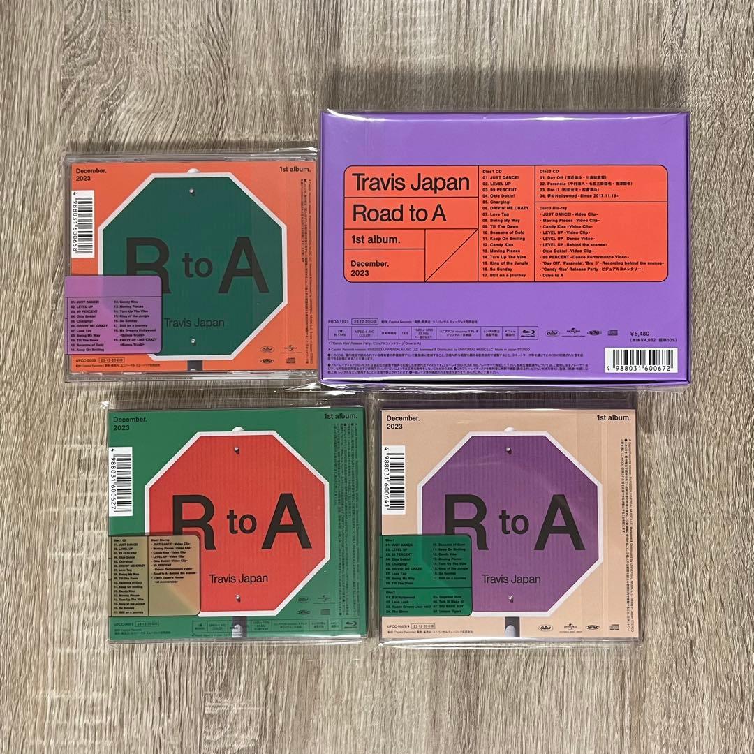 TravisJapan Road to A 1st アルバム