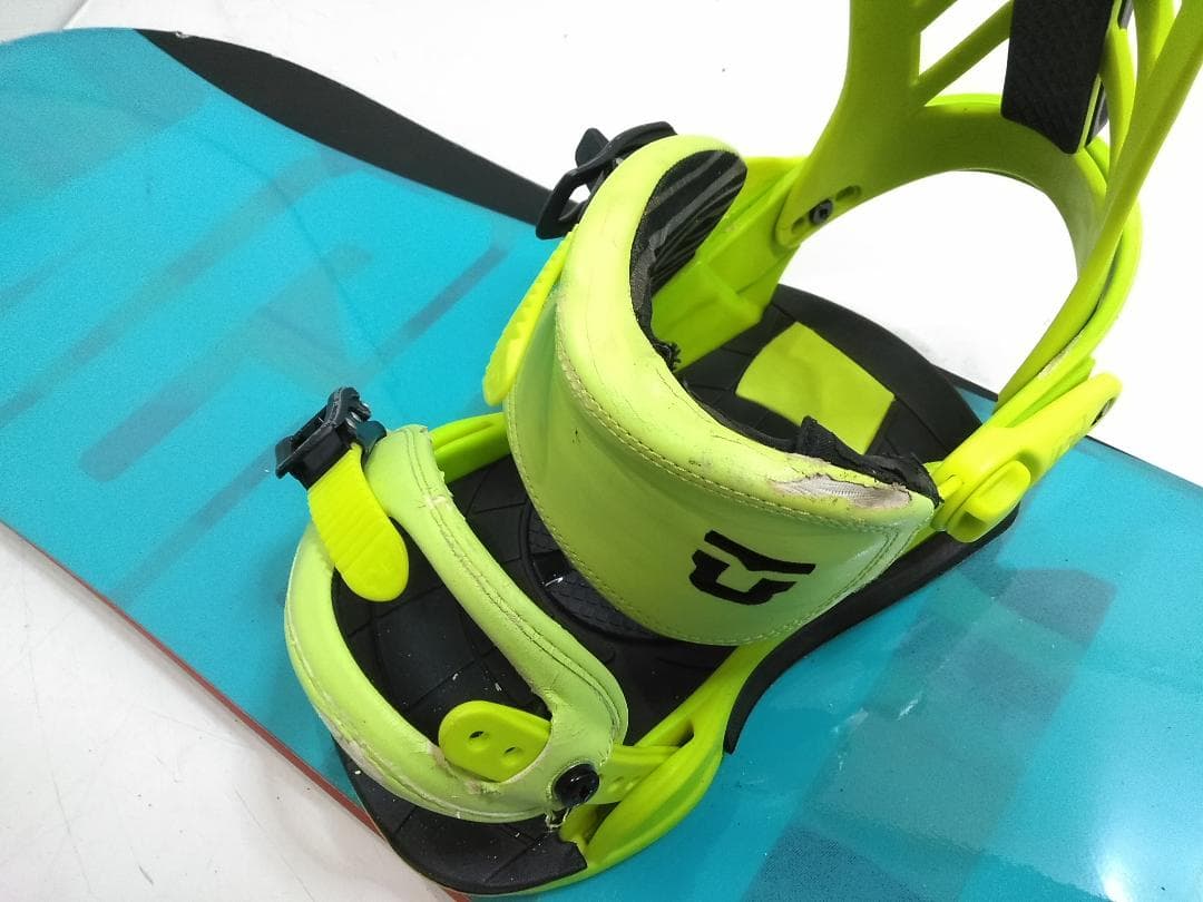 ROMESDS AGENT155 + ユニオン S/Mサイズ スノーボード ◇