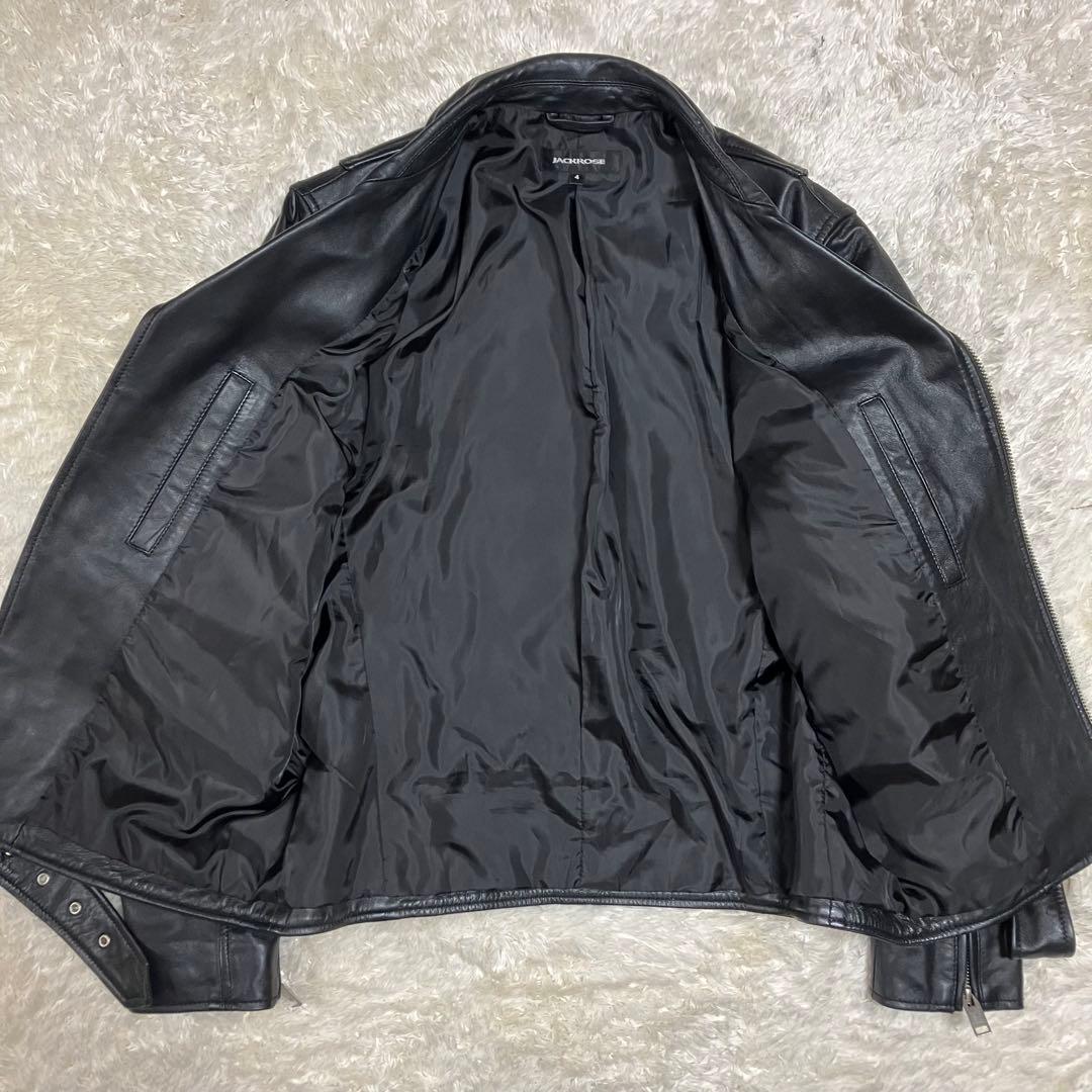 JACK ROSE 2024AW ライダースジャケット　ダブル　レザージャケット