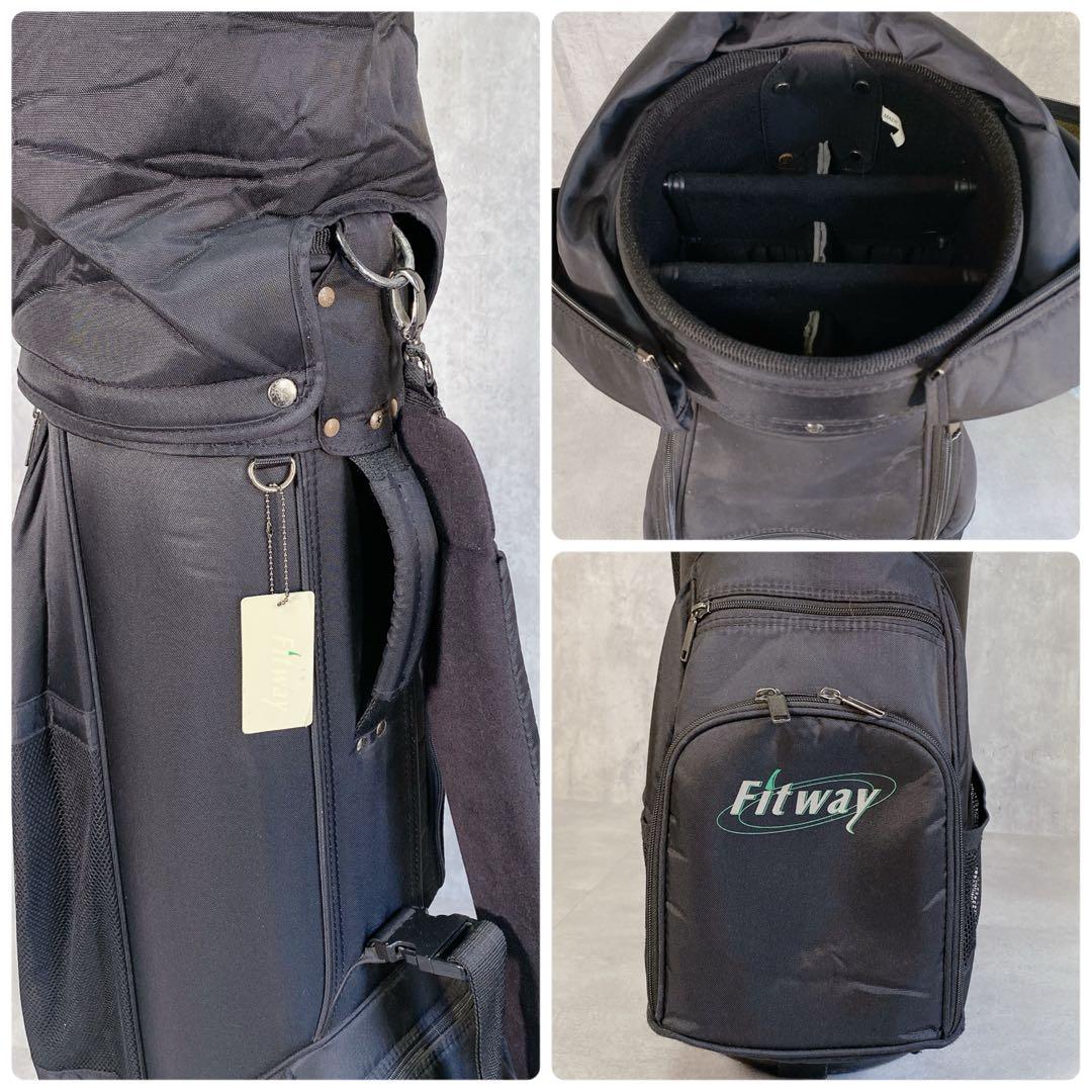 T508 FITWAY ゴルフクラブ メンズ フルセット 13点 黒 初心者