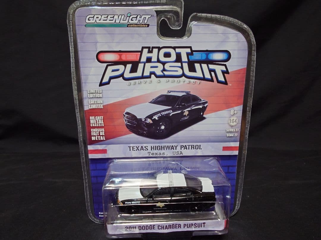 GREENLIGHTHOTPURSUITアメリカパトカーミニカー5台セット