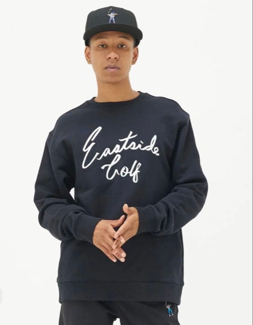 Eastside Golf ロゴスウェット ネイビー サイズL