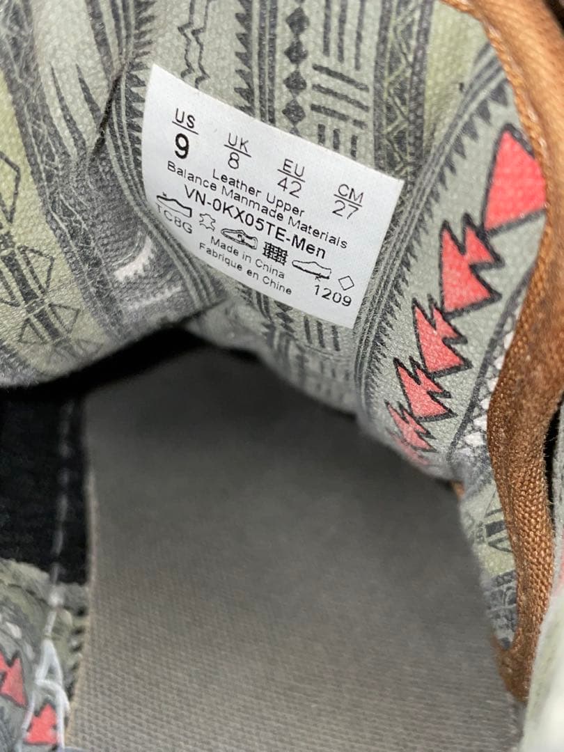 海外限定　vans OTW アロマー ネイティブアメリカン
