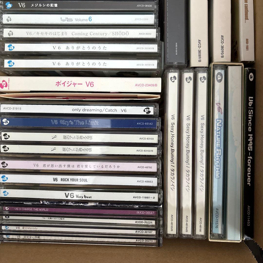 V6 CDシングル・アルバムまとめ売り