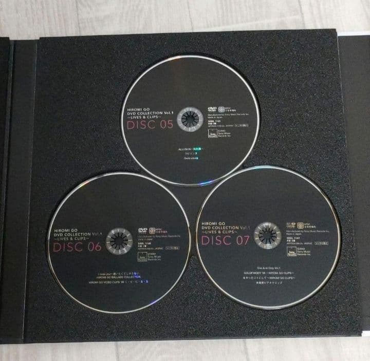 【DVD】郷ひろみ HIROMI GO DVD COLLECTION Vol.1