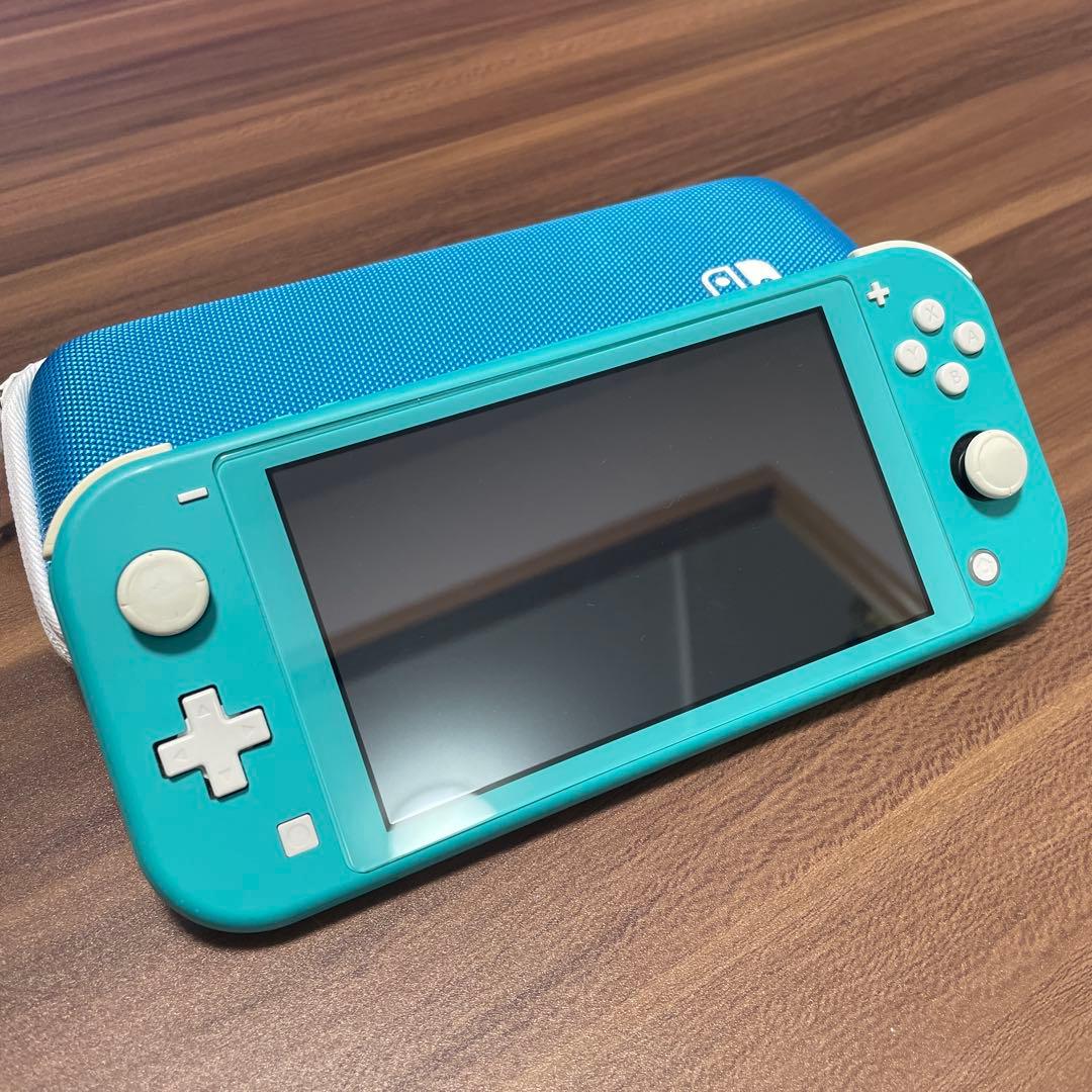 Nintendo Switch Lite ターコイズ 本体　ケースおまけ付