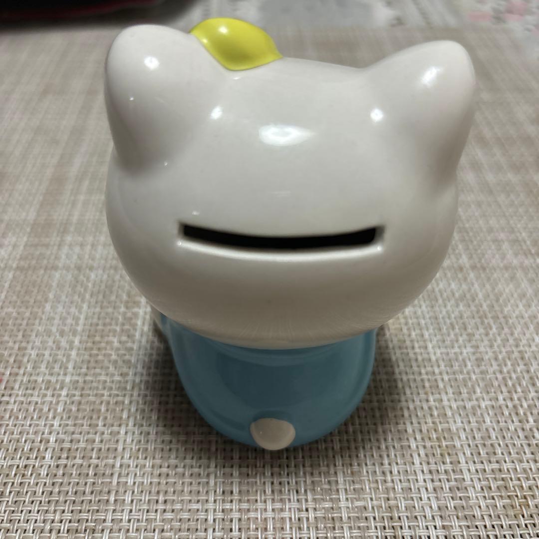 1996年ハローキティ陶器スパイス立て サンリオ ハローキティ貯金箱 おまけ付き