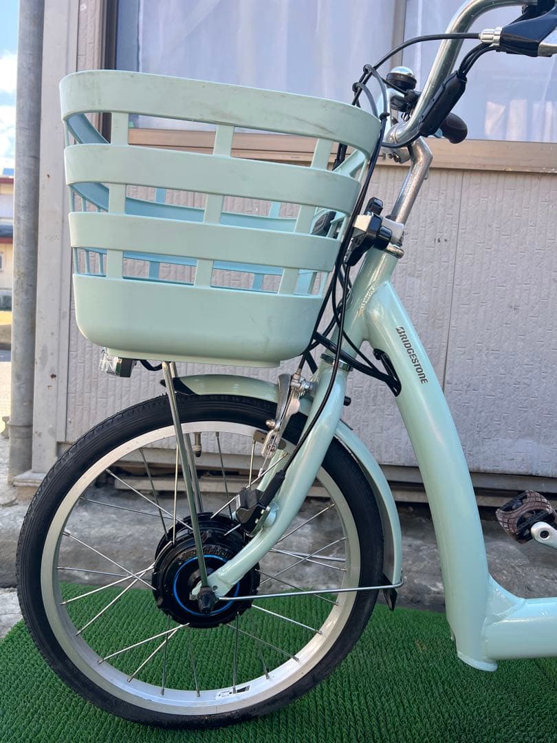 BRIDGESTONE ブリヂストン　ラクットワゴン　三輪　電動アシスト自転車