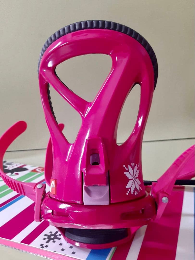 HEAD　スノーボード　ビンディング セット　ローズ　142cm　ヘッド