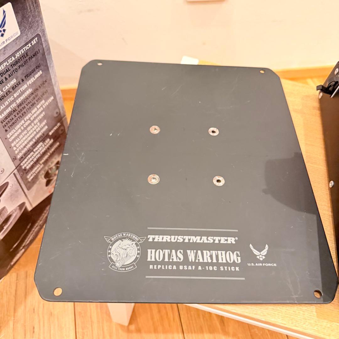 THRUSTMASTER HOTAS WARTHOGフライトシミュレータ 現状品