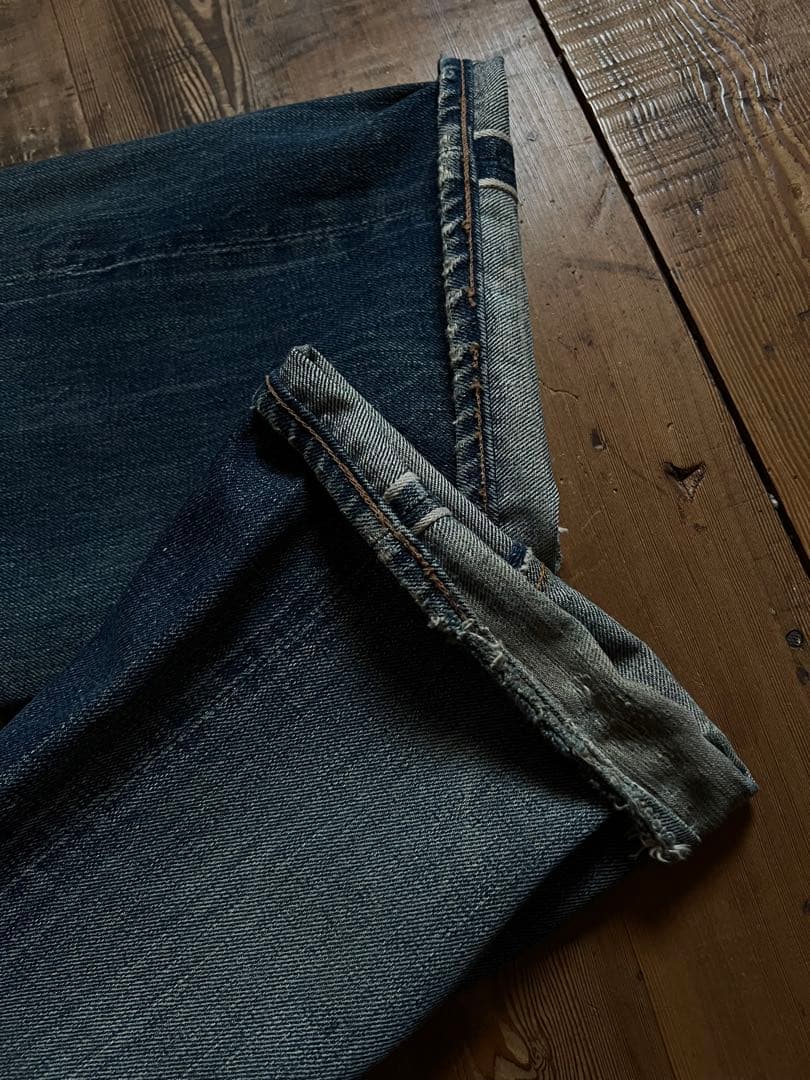 ゴ*ウ様 60s levi's 505 BIGE 赤耳　希少ボタン裏刻印16