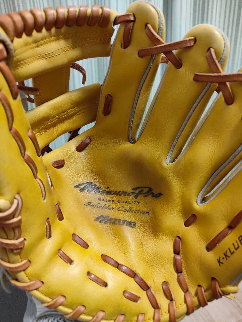 MizunoPro KK.KLUB serious edition イエロー