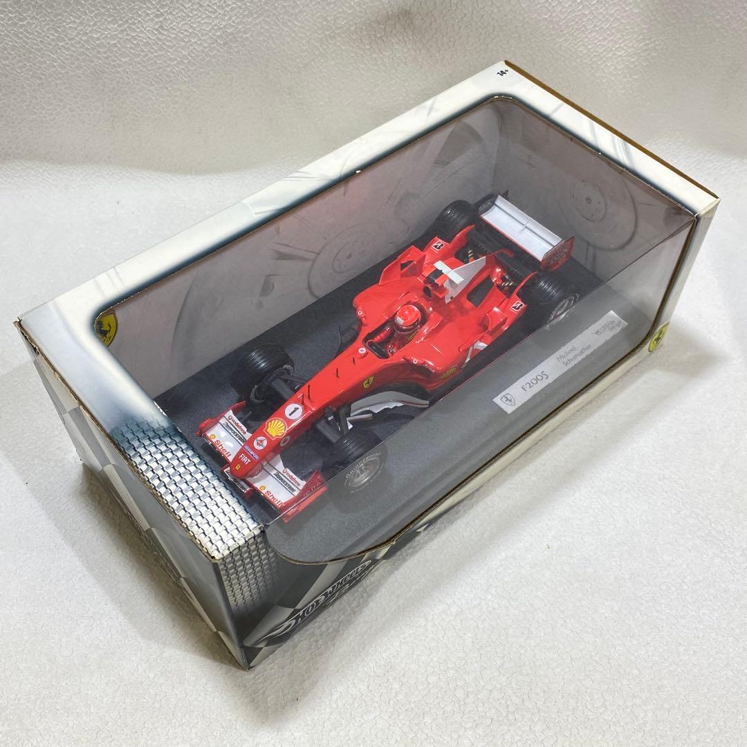 HotWheels Racing F2005 ミハエル・シューマッハ 1:18