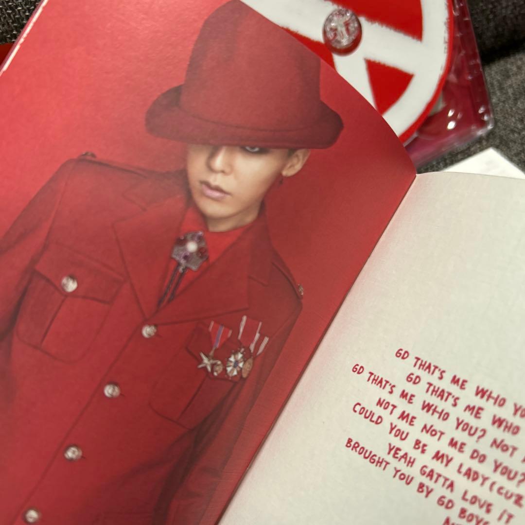 帯付き　G-DRAGON COUP D'ETAT（韓国盤）RED Ver　CD