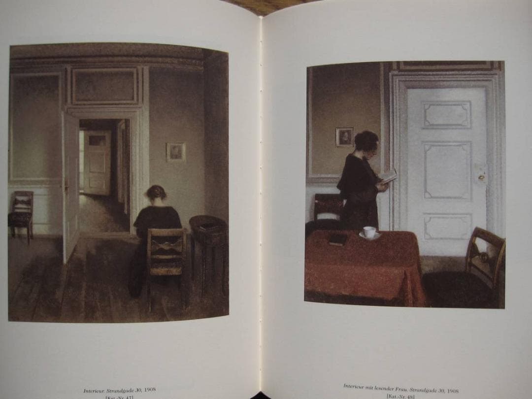 Vilhelm Hammershoi　ヴィルヘルム・ハンマースホイ　ハマスホイ