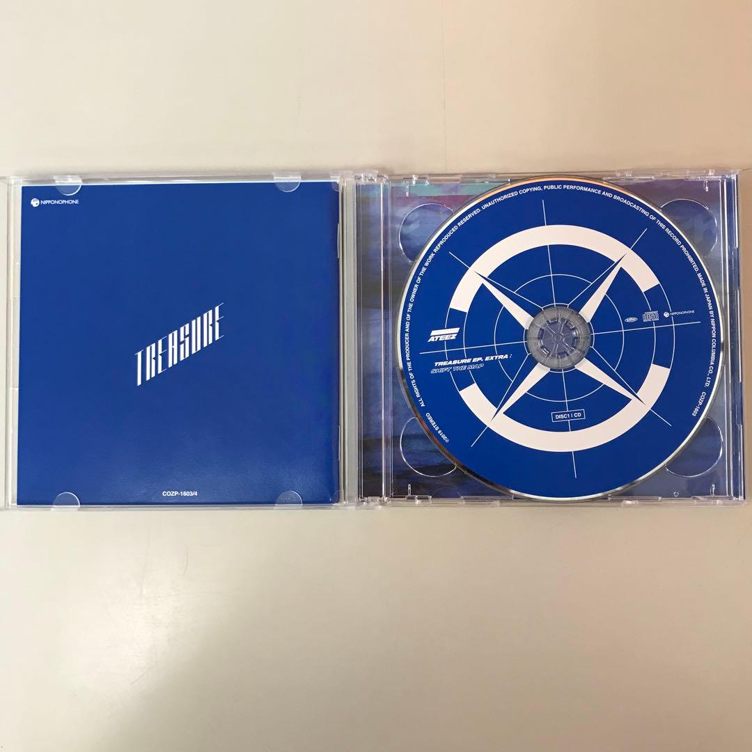 ATEEZ アチズ TREASUREシリーズ CD DVD 5点セット