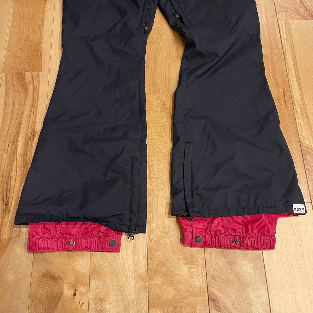 ROXY ロキシー スノーボードウェア 上下セット ピンク 黒