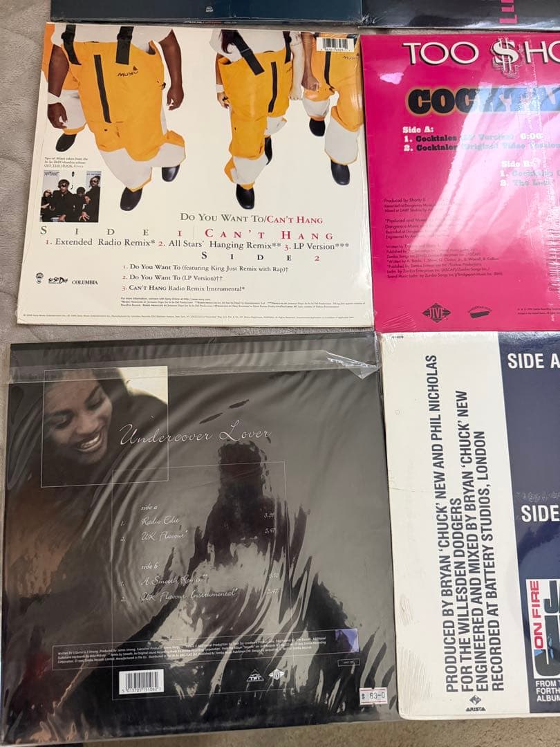 新品未開封、未使用!!! US、UK オリジナル盤 ９枚セット