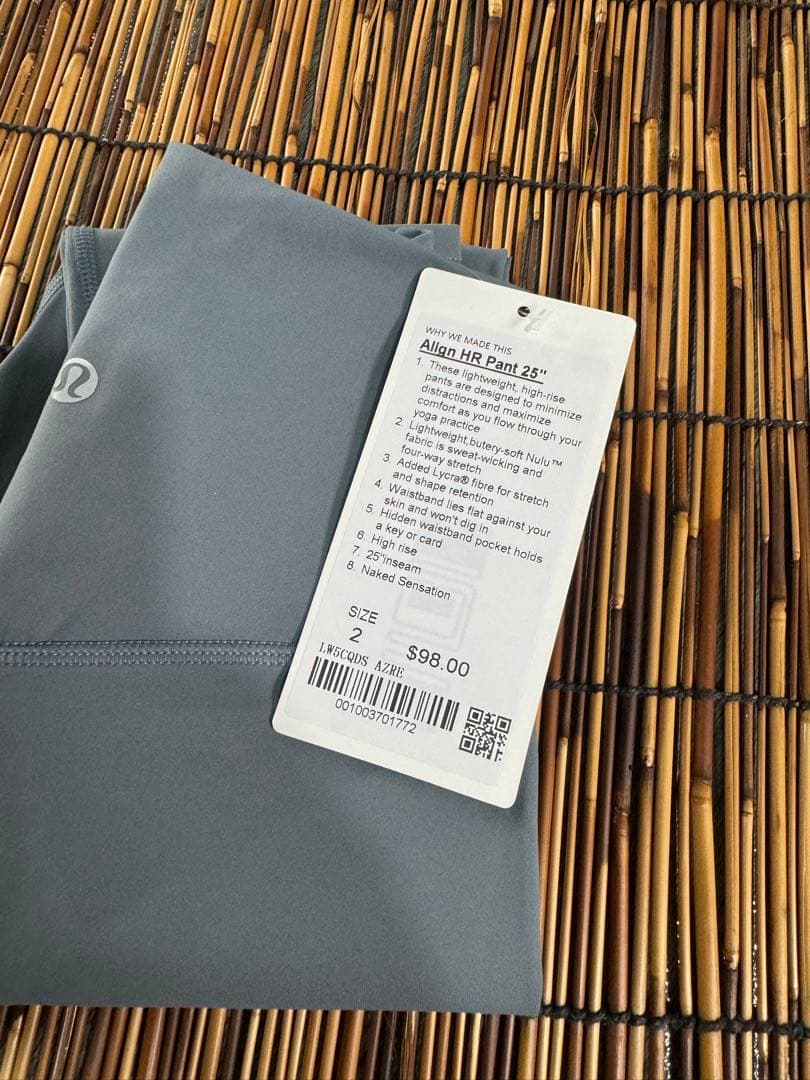 Lululemon Align HR Pant 25\" サイズ2