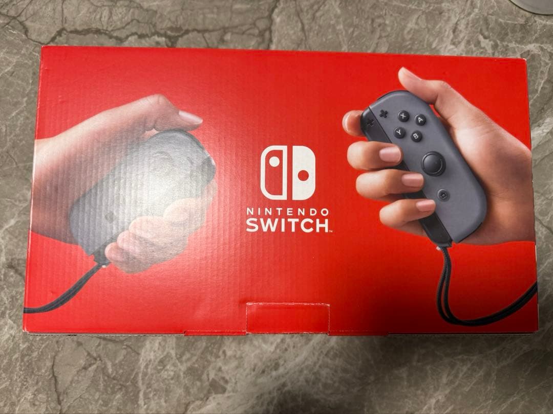 Nintendo Switch グレー 本体 チャージスタンド付き