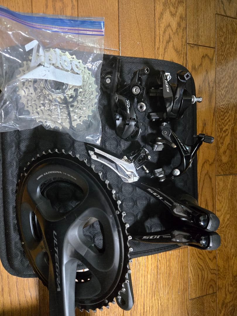 Shimano 105 R7000、アルテグラ　ミックスコンポ