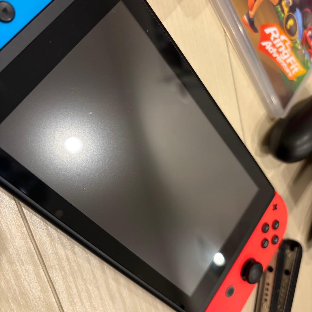 Switch 本体セット ジョイコン ハンドル2個セット リングフィットセット