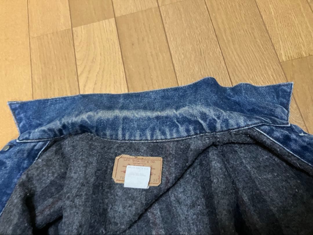 Levi's ブランケット付き 4th 70505 36 紙タグ付き　USA製