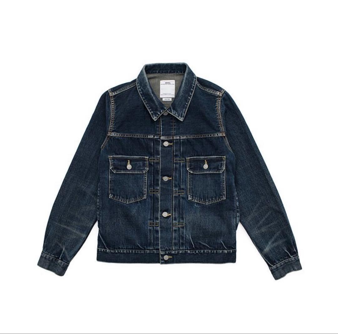 ジャケット・アウター visvim 0118105006003 SS 101 JKT DMGD S 1