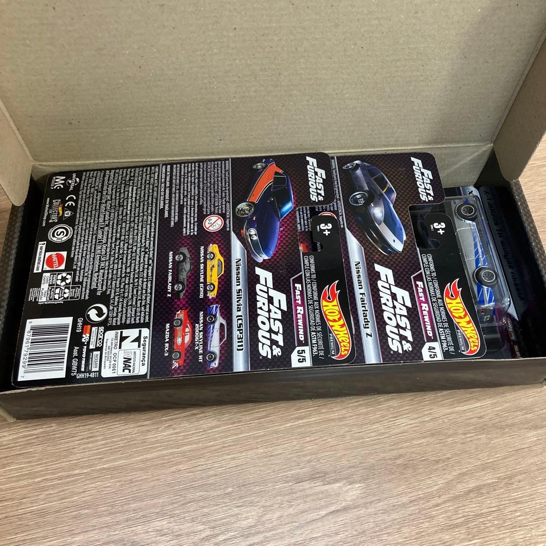 ホットウィール　プレミアム　ワイルドスピード　バンドル　5台セット